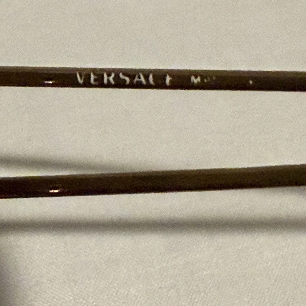 Versace Copper Gold  Eyeglasses Frames Only Italy Designer‎ Women Used